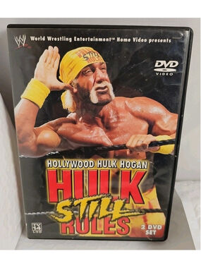 WWE Hollywood Hulk Hogan: Hulk Still Rules (DVD, 2002, 2-Disc Set)With 2 Inserts
